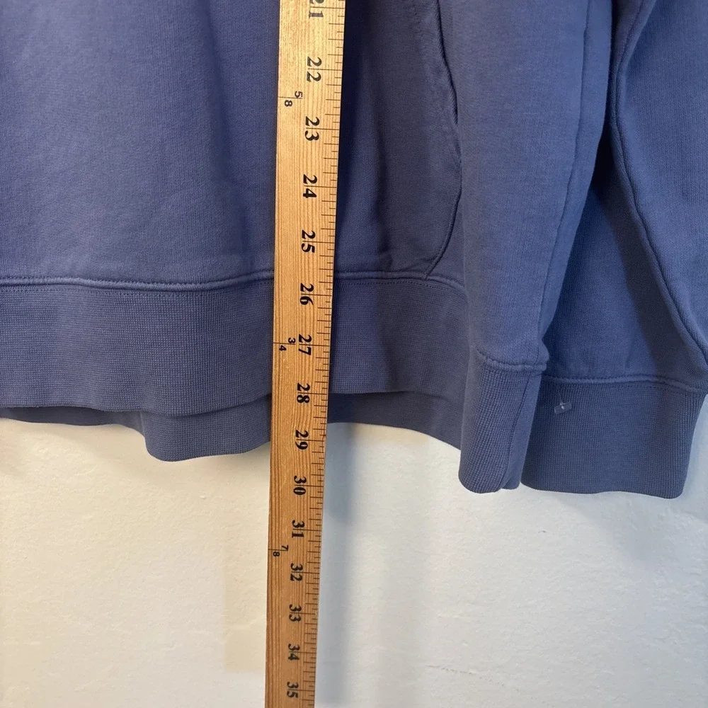 Levi's Hoodie Mens Sweatshirt Hoodie Medium Relaxed White Blue Color block